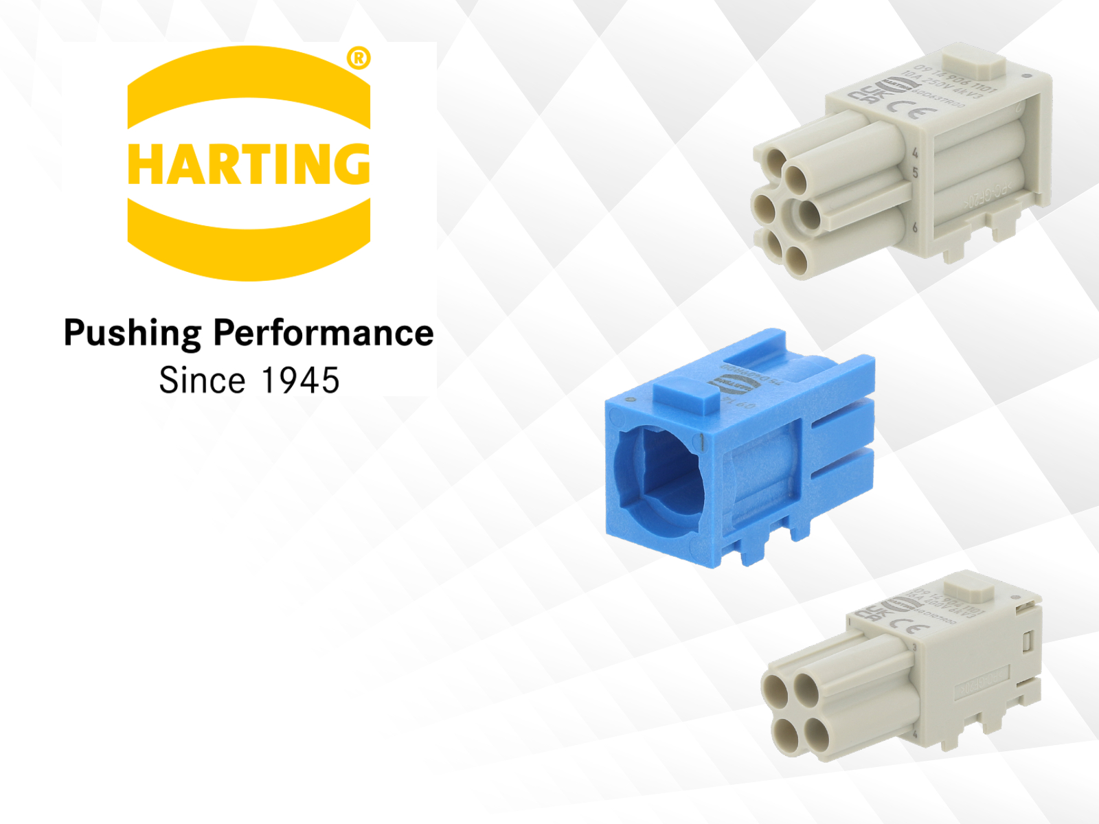 Harting的Han-Modular® Domino工业连接器