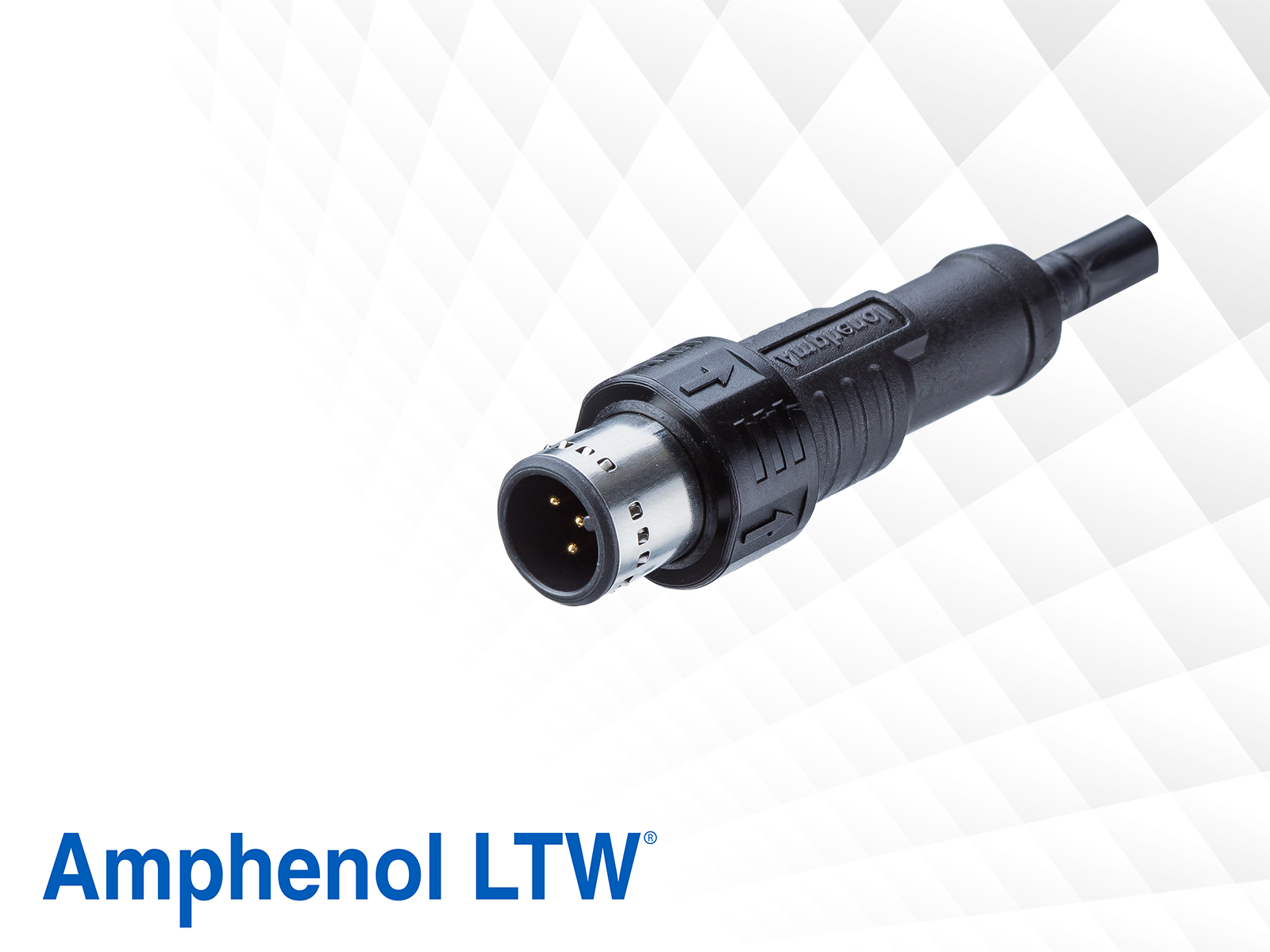 MPronto-12 series of M12 connectors from Amphenol LTW