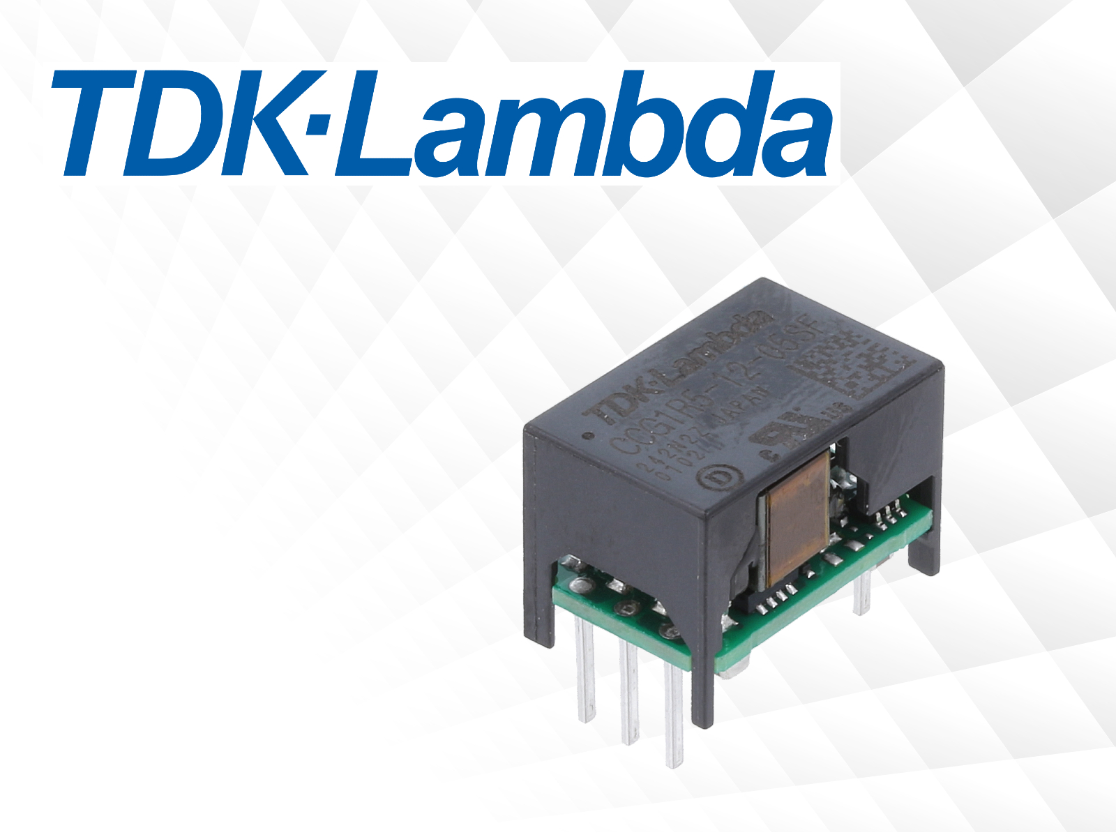 TDK-Lambda制造商CCG1R5-10系列DC/DC转换器