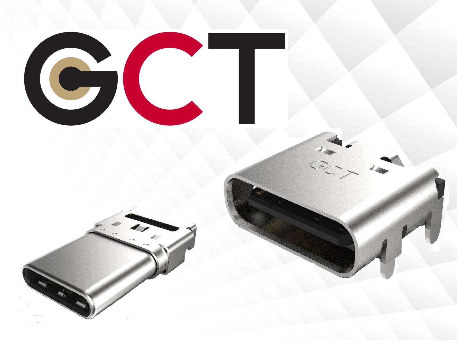 Global Connector Technology (GCT) 品牌USB C连接器