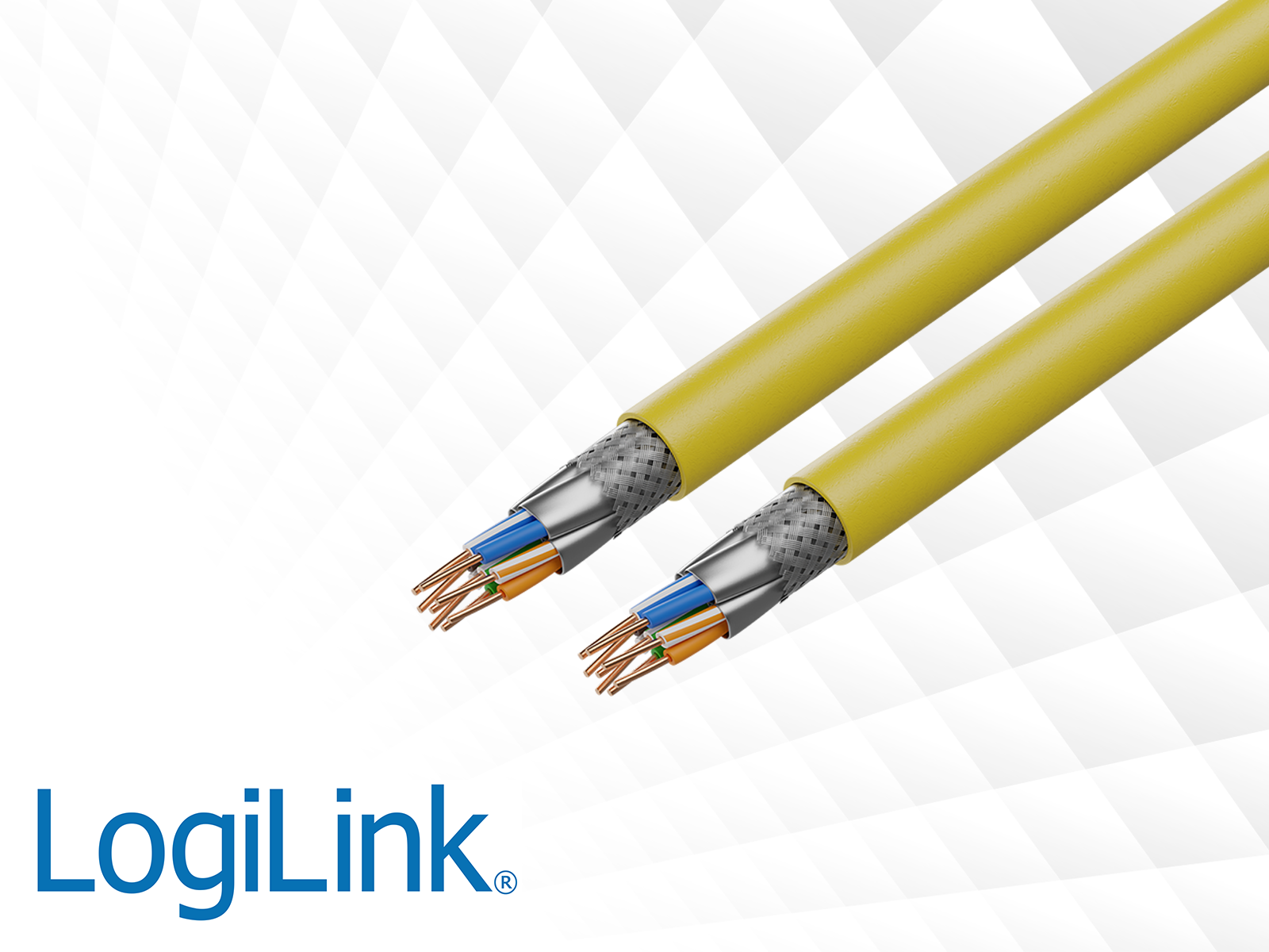 S/FTP Cat 7 cables from LogiLink