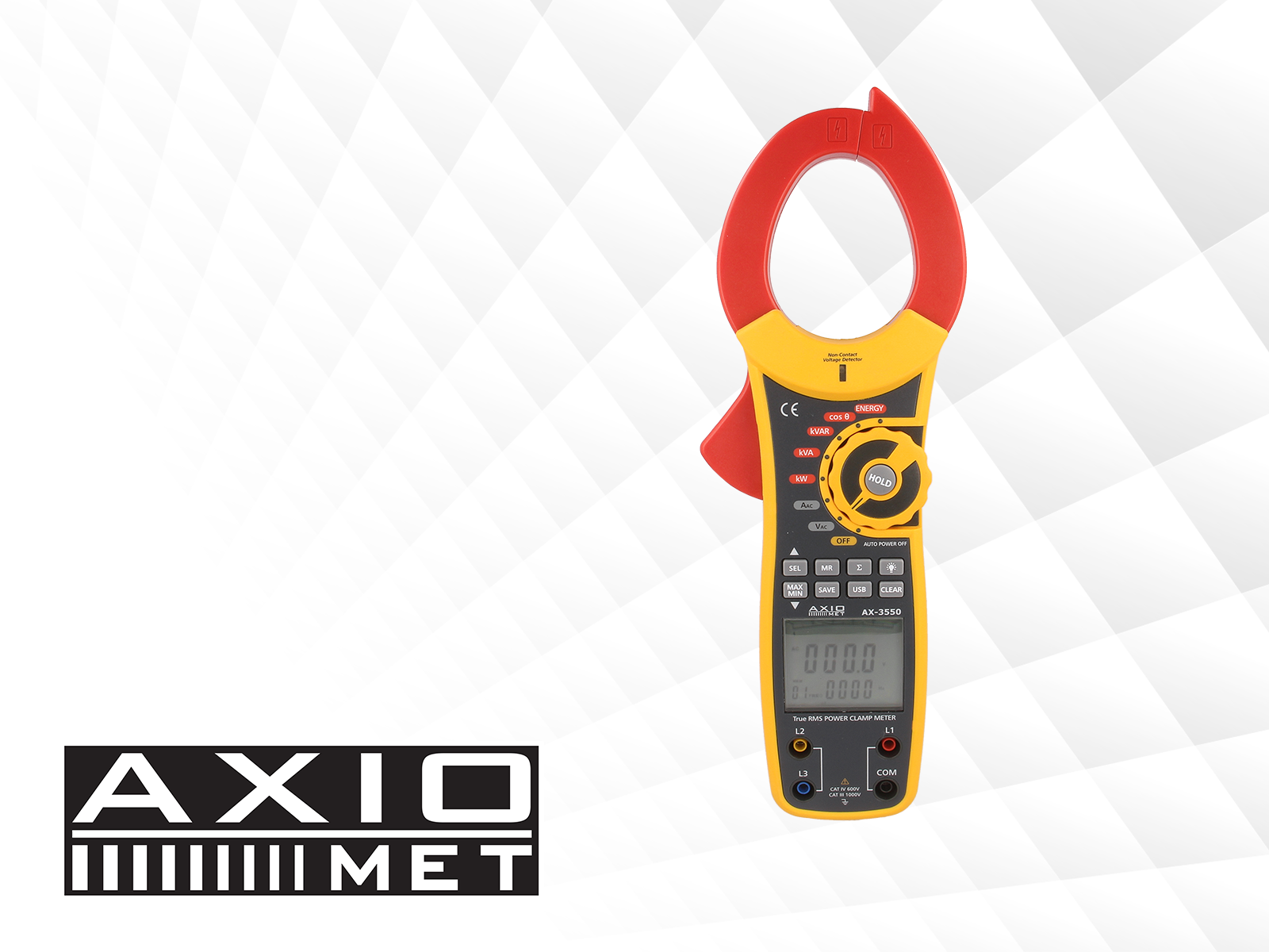 Selected clamp meters from Axiomet