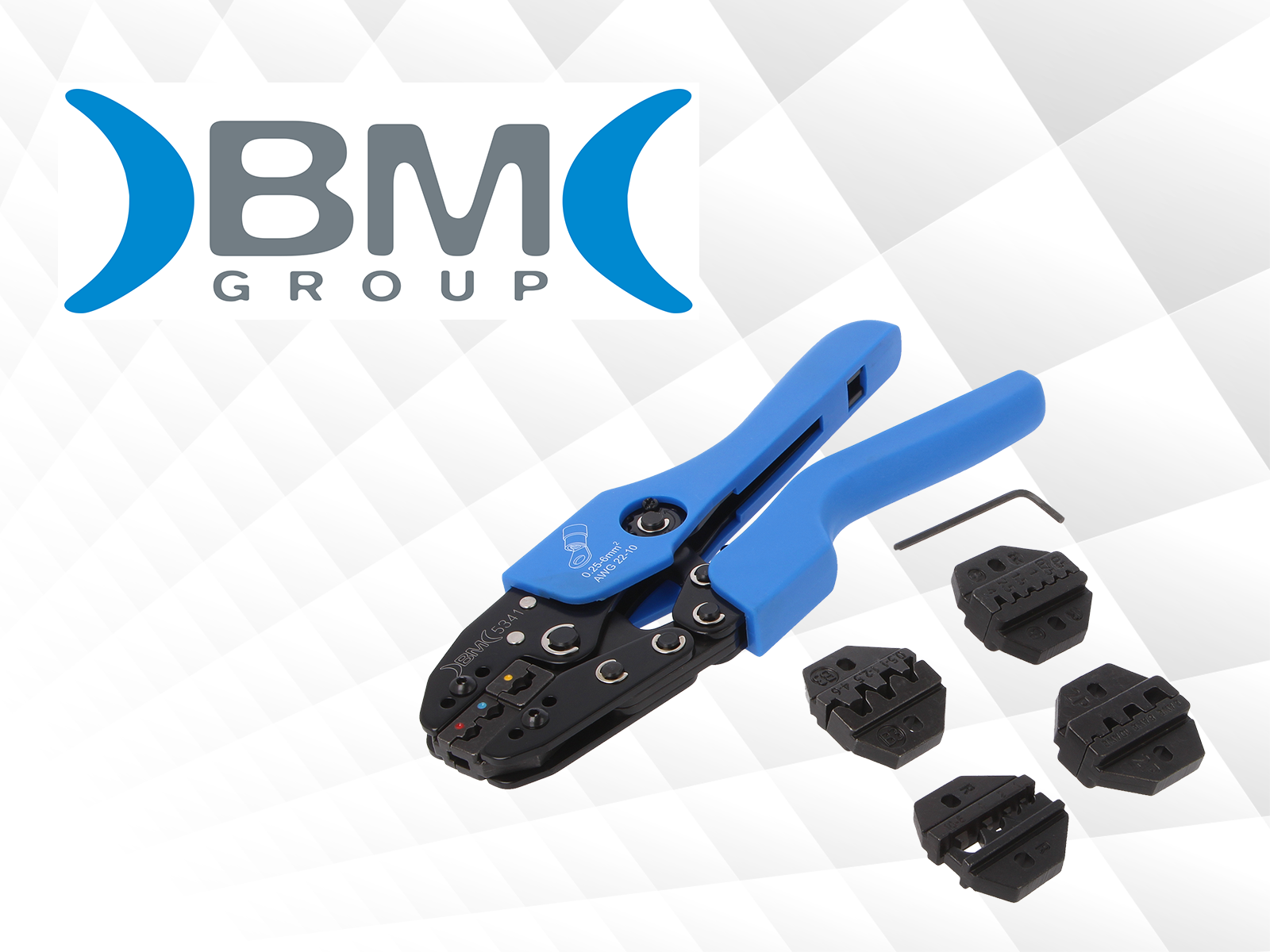 BM Group带可更换钳口的压接工具